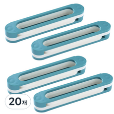 모나코올리브 무타공 3단 폴딩 슬리퍼 홀더, 터키블루, 20개