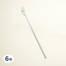 Willive Haemo 韓國製 304不鏽鋼 Largo2 餐具 點心叉 中, 單品, 6個