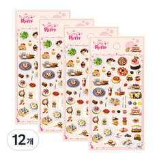 Petit Brunch time 貼紙, da5340, 12個
