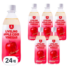 라이블링 애사비 소다 제로 사과맛, 500ml, 24개