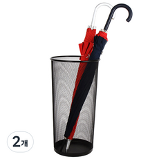 Nature Living 基本室內雨傘架, 2個, 黑色