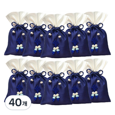 Pojangnet 傳統福袋 基本款 小, 18 海軍藍, 40個