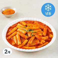 프레시오늘 쫄봉이 매콤달콤 쫀득한 밀 즉석떡볶이 (냉동), 710g, 2개