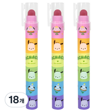 三麗鷗彩虹積木螢光筆, 18個, 隨機出貨