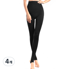 Husperu壓力絲襪 黑色 1600D SA214, 4個