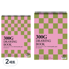 Gloria 繪圖本 300g 隨機出貨 2種套組, A3, A4, 18張, 2套