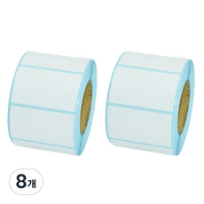 Wishflick 自黏條碼用感熱標籤紙 50 x 30 mm, 8個, 1000個