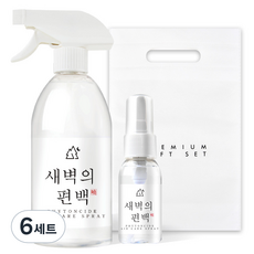 새벽의편백 편백 스프레이 500ml + 휴대용 스프레이 30ml + 부직포백, 6세트