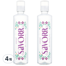 사보르 가글 구강청결제 민트향, 4개, 500ml