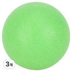 리와일딩 데일리 마시지볼 65 x 65 x 65 mm, 3개, 그린