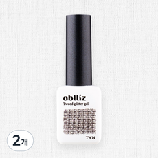 Avlyz Tweed 亮片彩色指甲油 8g, TW14, 2個