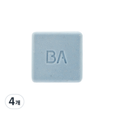 바루 에이블 풋 스크러버 120g, 4개, 1개입