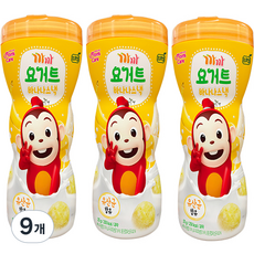 까까 요거트 스낵, 9개, 바나나, 55g