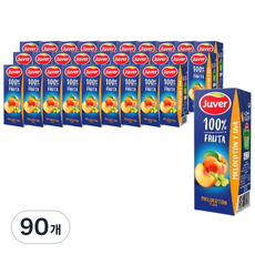 후버 복숭아포도 주스, 90개, 200ml