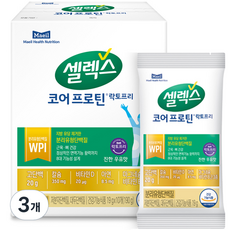 셀렉스 코어 프로틴 락토프리 스틱 10p, 190g, 3개