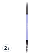 IDONTHINKSO Never Like Before 1mm 極細超纖細眉筆 0.035g, 2個, 2灰褐色