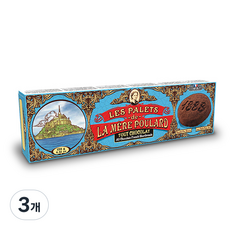 La Mere Poulard 巧克力餅乾託盤, 125g, 3個