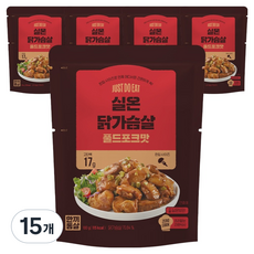 한끼통살 풀드포크맛 실온 닭가슴살, 15개, 100g