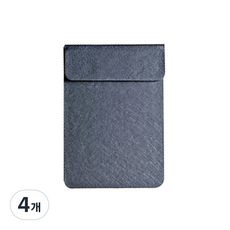자석빌지 Small, 4개, 블랙