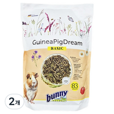 버니네이처 기니피그 드림 베이직 사료, 2개, 1.5kg