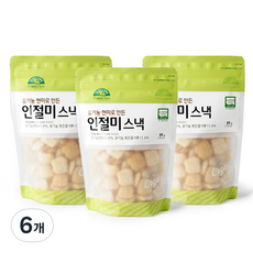 Organic Story 黃豆粉糙米餅乾, 65g, 6包