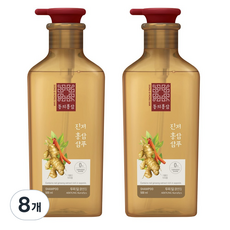 동의홍삼 두피 딥 클렌징 홍삼샴푸 진저향, 8개, 500ml