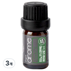퓨어스 히노키 에센셜 오일, 3개, 5ml