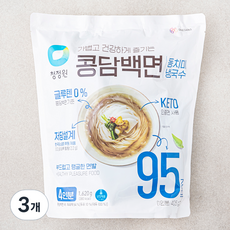 청정원 콩담백면 동치미냉국수 4인분, 1.62kg, 3개