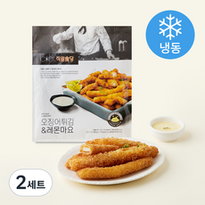 쵸이닷 오징어튀김 + 레몬마요 세트 340g (냉동), 2세트