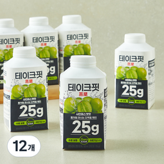 테이크핏 프로 샤인머스캣 단백질 워터, 12개, 500ml