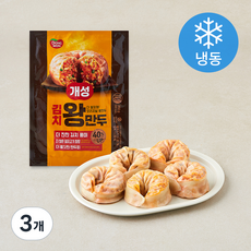 동원 개성 김치 왕만두 (냉동), 350g, 3개