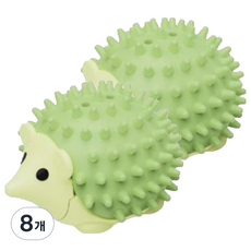 굿딜즈 고양이 360도 회전 고슴도치 캣닢볼 그린, 50g, 8개, 캣닢