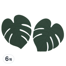 Dailylike 矽膠杯墊, 龜背芋