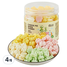 YEE 햄스터용 산양유 치즈케이크, 4개, 85g