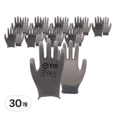 Tiss PU 掌心塗層安全手套 雙手組, 30個