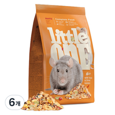 리틀원 푸드 레트 사료 31052, 900g, 6개