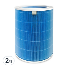필터모아 샤오미 미에어 공기청정기 호환용 필터 블루, 2개