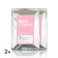 블렌드베리 남자 다리제모 왁스 스트립 48매, 2개