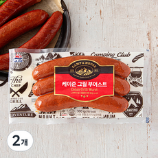 사조 케이준 그릴 부어스트, 300g, 2개