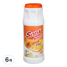 高級瓶裝檸檬酸, 6個, 450g