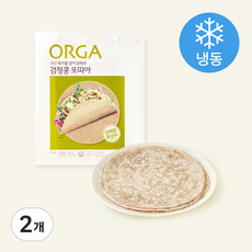 ORGA 검정콩 또띠아 5개입 (냉동), 225g, 2개