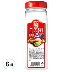 [뚜레반] 베이킹 소다, 900g, 6개