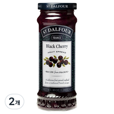 ST.DALFOUR 聖桃園 黑櫻桃果醬, 2個, 284g