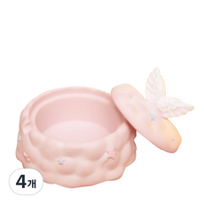 Jinho室內天使菸灰缸, 粉色, 4個