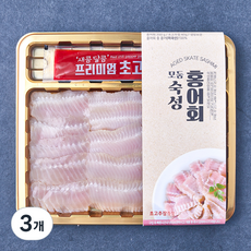 은하수산 미국산 모둠 숙성 홍어회 (냉장), 200g, 3개