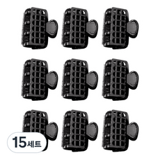 髮夾組 vs 3p HU212, 黑色, 15套