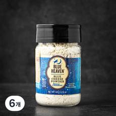 로그크리머리 블루치즈 파우더, 68g, 1개입, 6개