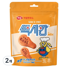 하림펫푸드 강아지 더리얼 맥시칸 양념 멍쿠키, 닭가슴살, 60g, 2개