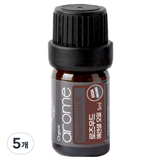 퓨어스 로즈우드 에센셜 오일, 5개, 5ml