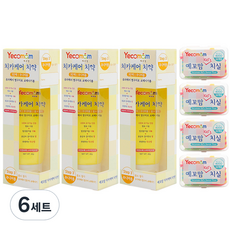 Yekomam 嬰兒牙膏 3p + 硬盒牙線 40p x 4, 60g, 6組